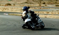 alligator motorcycle on the track